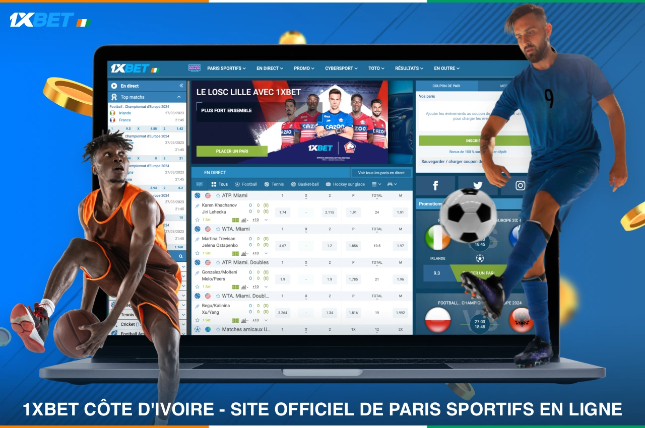 1xBet Côte d'Ivoire site officiel des paris sportifs et casino