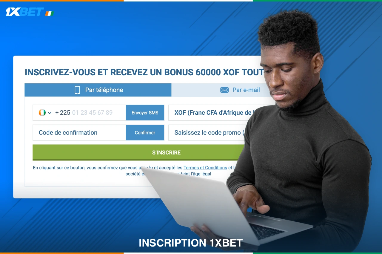 L'enregistrement d'un compte 1xBet permet aux utilisateurs ivoiriens d'accéder à toutes les fonctionnalités du site