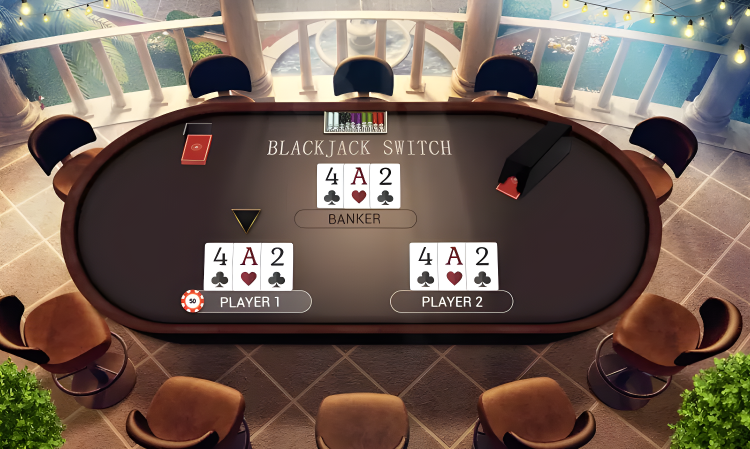 Jeu Blackjack Switch au casino 1xBet