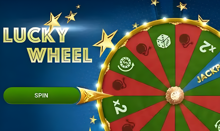 Jeu Lucky Wheel au casino 1xBet