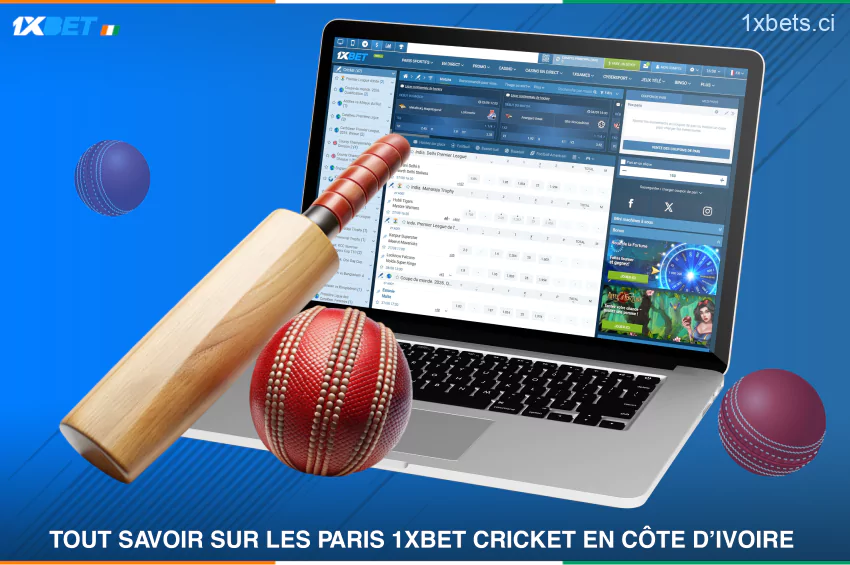 Des dizaines d’options de 1xBet paris Cricket sont disponibles quotidiennement pour les joueurs ivoiriens