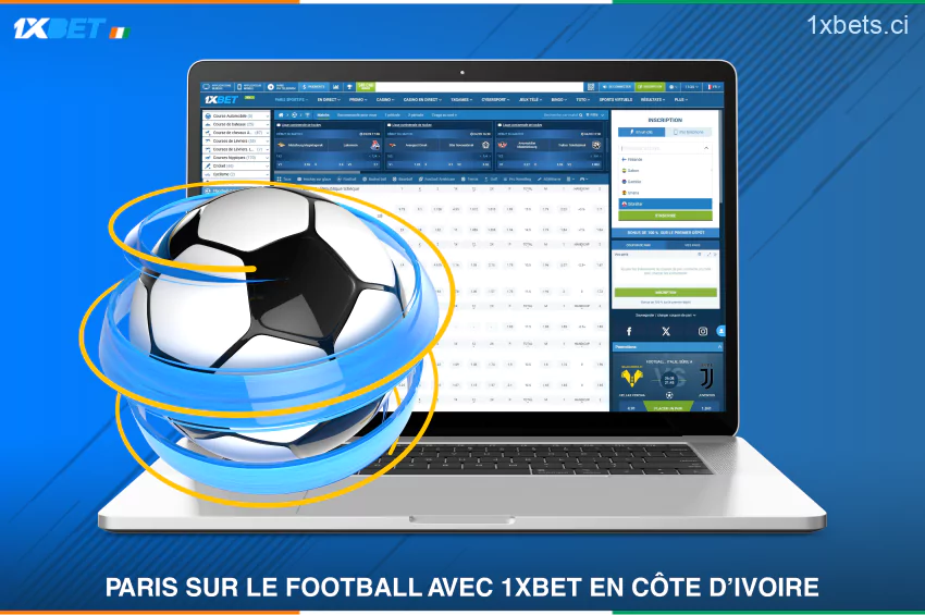 Les joueurs ivoiriens peuvent accéder à plus de 2,000 options de 1xBet paris sur le Football à tout moment de la journée