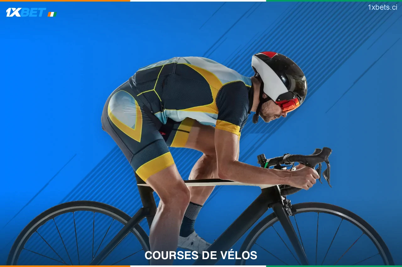 1xBet offre aux utilisateurs ivoiriens une large gamme de paris sur le cyclisme, y compris les tournois les plus populaires