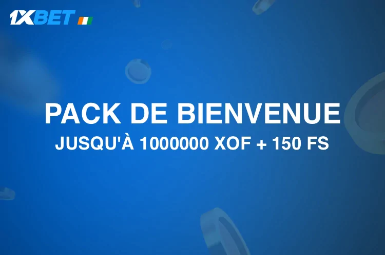 Pour les amateurs de casino, 1xbet a préparé un pack de bienvenue spécial qui contient un généreux bonus en espèces ainsi que des tours gratuits